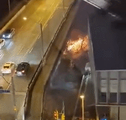 恐怖！多伦多最繁忙的高速桥下大爆炸！响