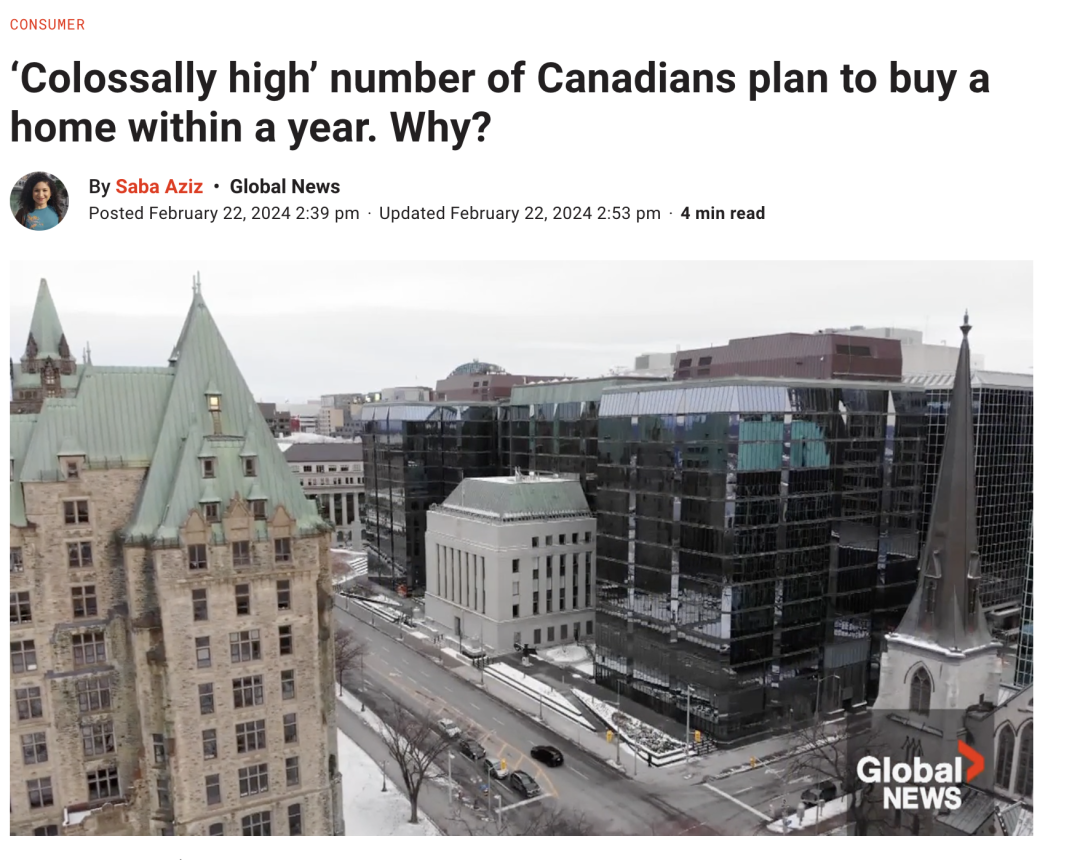 加拿大房市升温、大批购房者入市！计划一年内买房！专家：利率是关键
