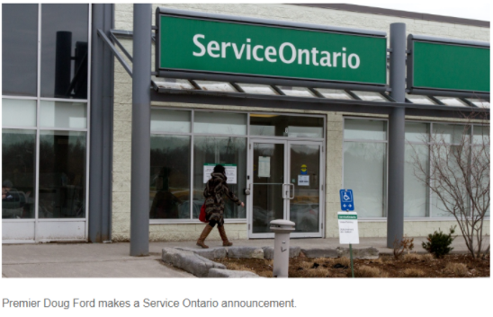好消息！Service Ontario今天起实施新规